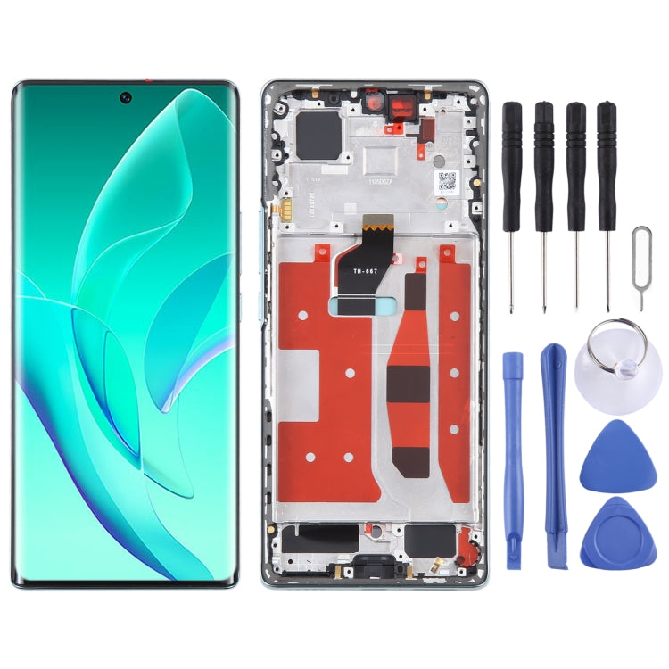 Écran LCD d'origine pour l'assemblage complet du numériseur Honor 60 avec cadre