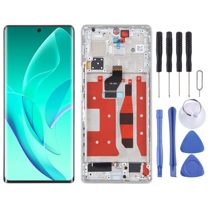 Écran LCD d'origine pour l'assemblage complet du numériseur Honor 60 avec cadre