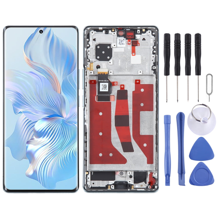 Écran LCD d'origine pour l'assemblage complet du numériseur Honor 80 avec cadre
