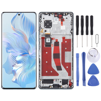 Écran LCD d'origine pour l'assemblage complet du numériseur Honor 80 avec cadre
