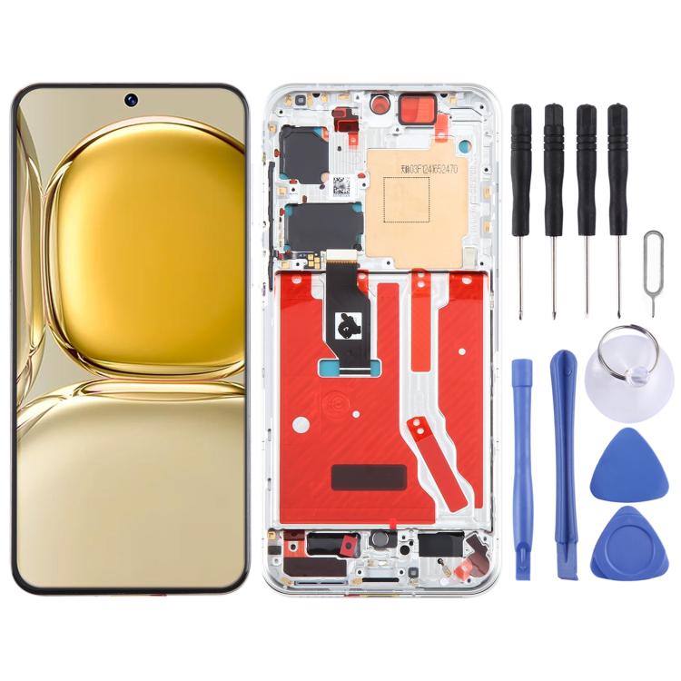 Écran LCD d'origine pour assemblage complet de numériseur Huawei P50 avec cadre