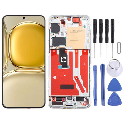 Écran LCD d'origine pour assemblage complet de numériseur Huawei P50 avec cadre