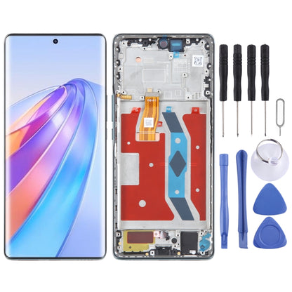 Écran LCD d'origine pour l'assemblage complet du numériseur Honor X40 avec cadre
