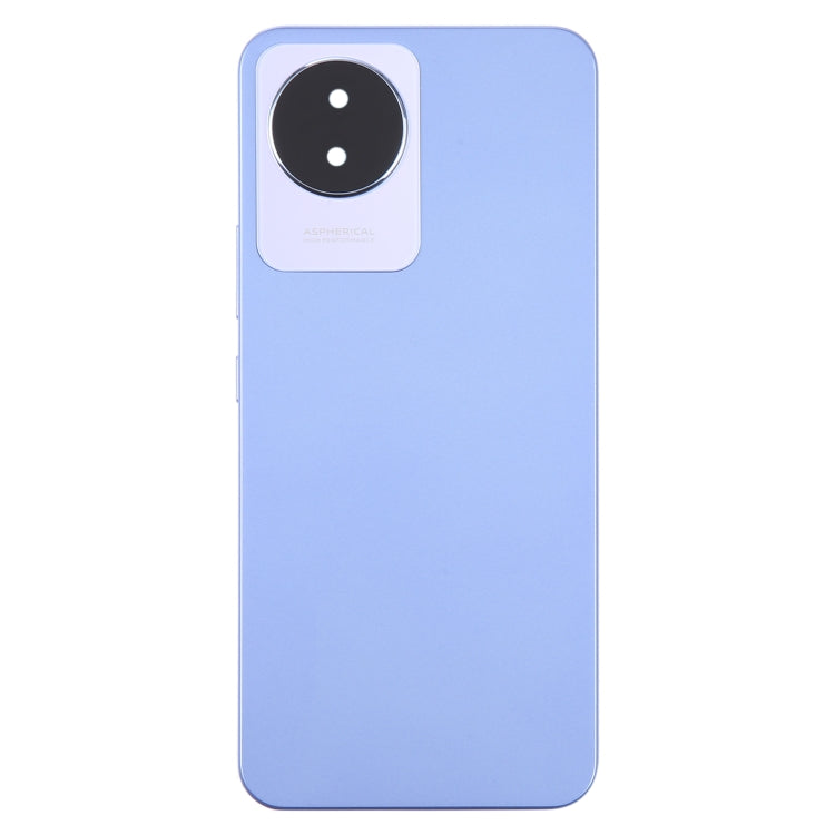Pour vivo Y02 couvercle arrière de batterie d'origine avec couvercle d'objectif d'appareil photo