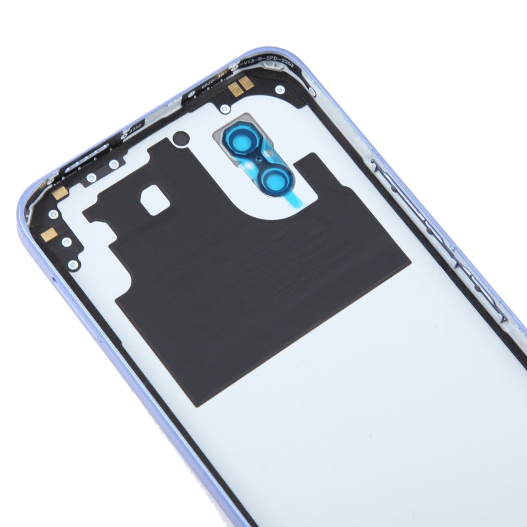 Pour vivo Y02 couvercle arrière de batterie d'origine avec couvercle d'objectif d'appareil photo
