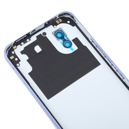 Pour vivo Y02 couvercle arrière de batterie d'origine avec couvercle d'objectif d'appareil photo