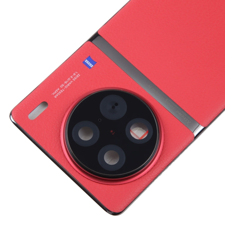 Pour vivo X90 Pro couvercle arrière de batterie d'origine avec couvercle d'objectif d'appareil photo