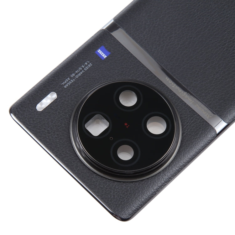 Pour vivo X90 Pro + couvercle arrière de batterie d'origine avec couvercle d'objectif d'appareil photo