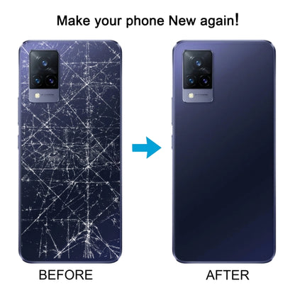 Pour vivo V21 couvercle arrière de batterie d'origine avec couvercle d'objectif de caméra, For vivo V21, For vivo V21(Original)