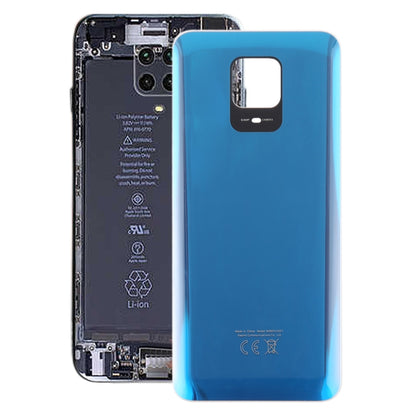 Pour Xiaomi Redmi Note 9S Couvercle arrière de la batterie en verre OEM