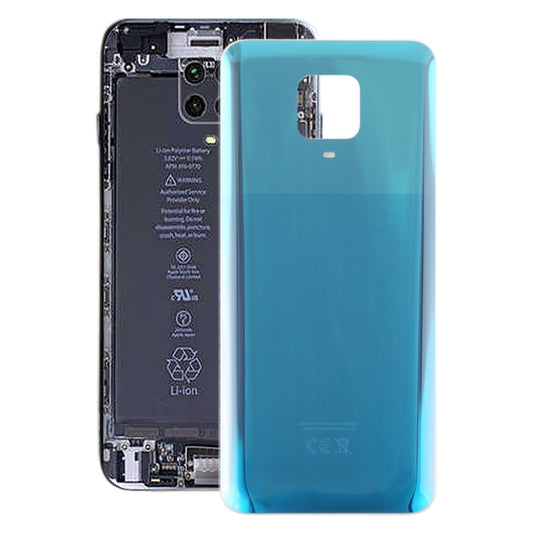 Pour Xiaomi Redmi Note 9 Pro Couvercle arrière de la batterie en verre OEM