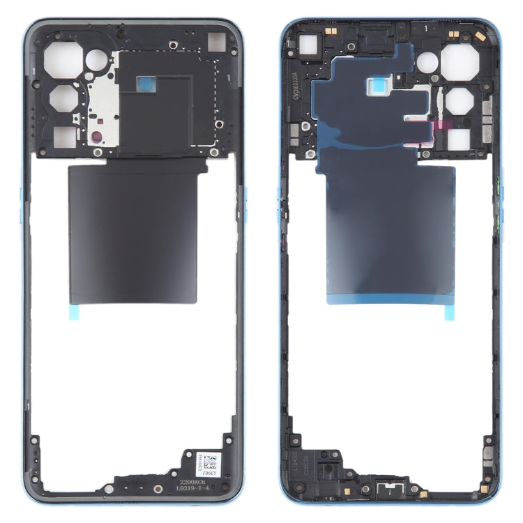 Pour OPPO Find X3 Lite plaque de lunette de cadre moyen d'origine