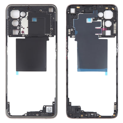 Pour OPPO Reno5 5G plaque de lunette de cadre moyen d'origine