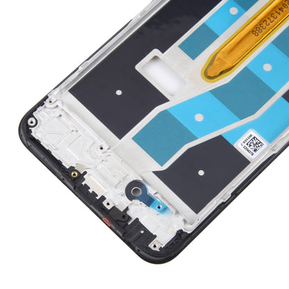 Pour Realme V25 plaque de lunette de cadre LCD de boîtier avant d'origine, For Realme V25