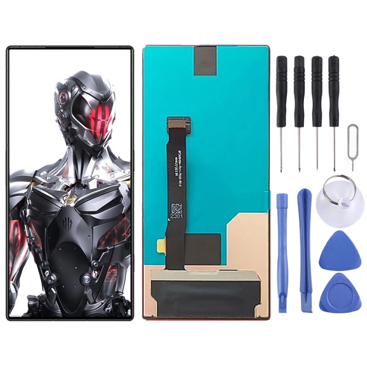 Écran LCD matériel AMOLED pour ZTE Nubia Red Magic 8 Pro NX729J avec assemblage complet de numériseur