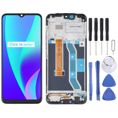 Écran LCD d'origine et numériseur complet avec cadre pour OPPO Realme C15 RMX2180 (version Qualcomm)