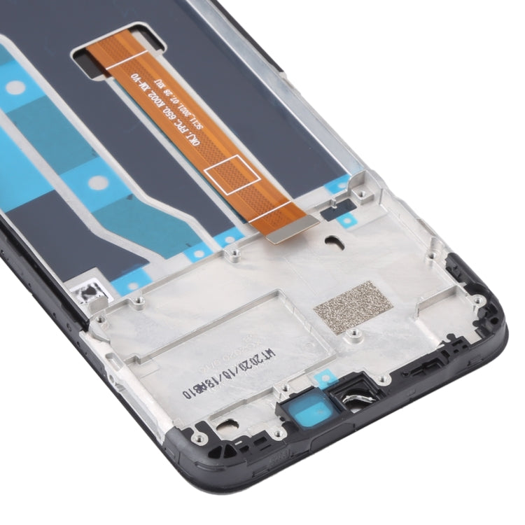 Écran LCD d'origine et numériseur complet avec cadre pour OPPO Realme C15 RMX2180 (version Qualcomm)
