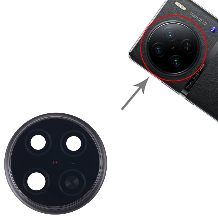 Pour le couvercle d'objectif d'appareil photo d'origine vivo X90 Pro