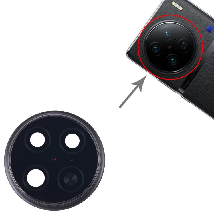 Pour le couvercle d'objectif d'appareil photo d'origine vivo X90 Pro