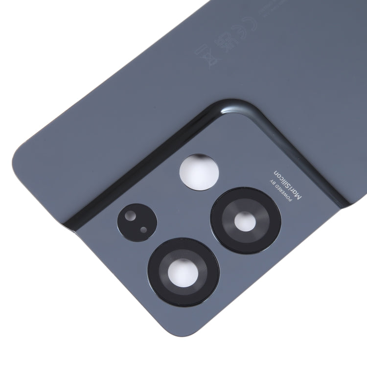 Pour OPPO Reno8 Pro 5G Couvercle arrière de batterie d'origine avec couvercle d'objectif d'appareil photo