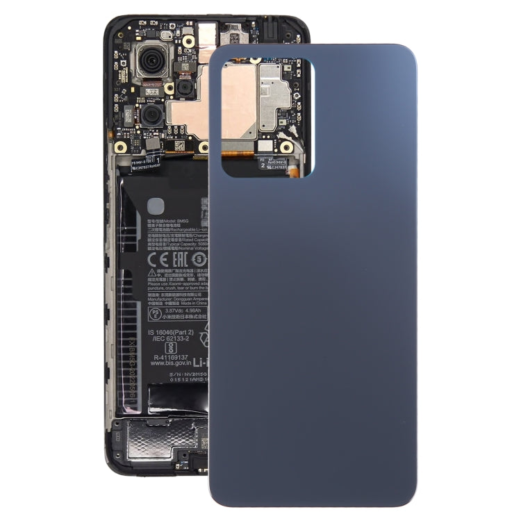 Pour Xiaomi Redmi Note 12 4G Couvercle arrière de la batterie d'origine