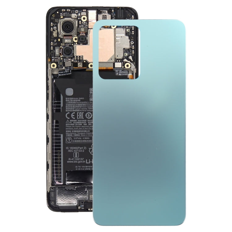 Pour Xiaomi Redmi Note 12 4G Couvercle arrière de la batterie d'origine