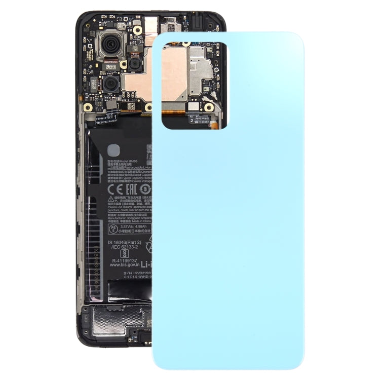 Pour Xiaomi Redmi Note 12 4G Couvercle arrière de la batterie d'origine