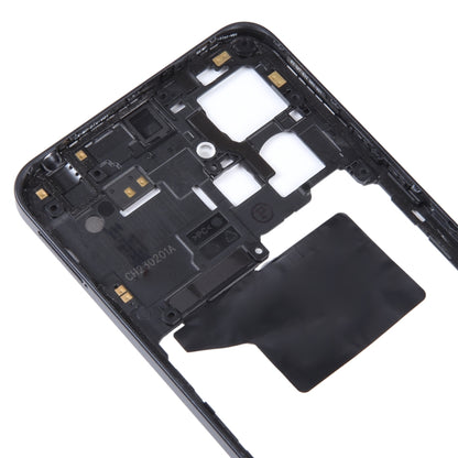 Pour Xiaomi Redmi Note 12 4G plaque de lunette de cadre moyen d'origine