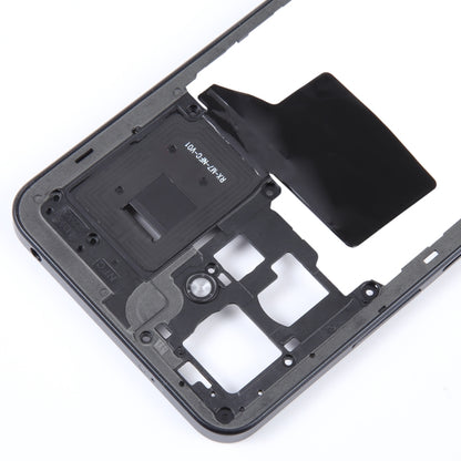Pour Xiaomi Redmi Note 12 4G plaque de lunette de cadre moyen d'origine