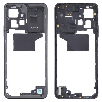 Pour Xiaomi Redmi Note 12 4G plaque de lunette de cadre moyen d'origine
