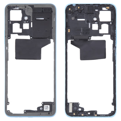 Pour Xiaomi Redmi Note 12 4G plaque de lunette de cadre moyen d'origine