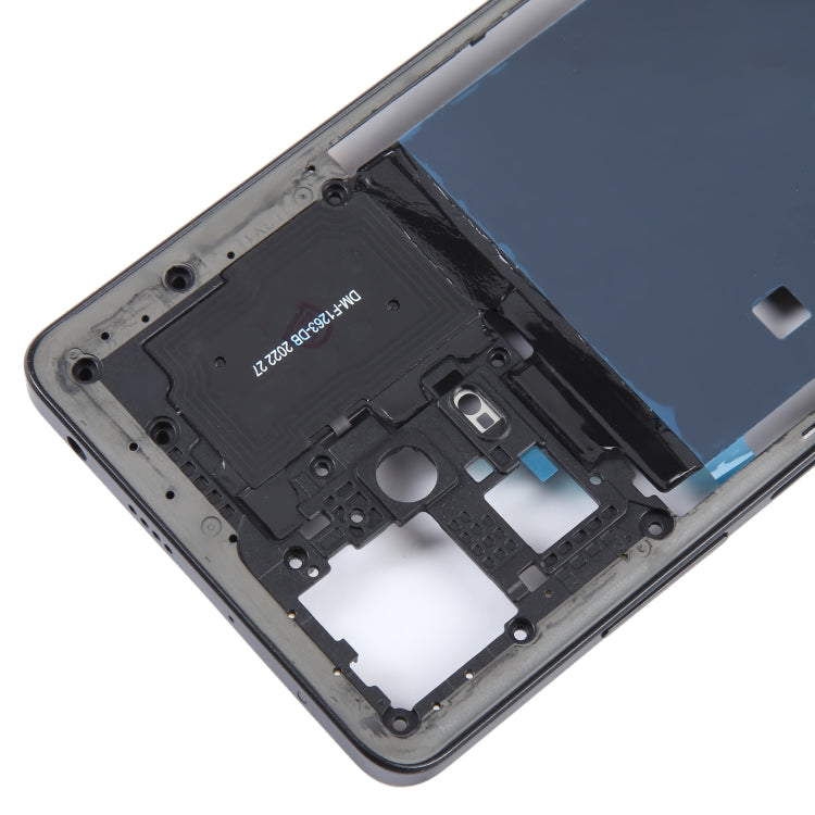 Pour Xiaomi Redmi Note 12 Pro + plaque de lunette de cadre moyen d'origine