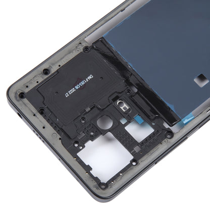 Pour Xiaomi Redmi Note 12 Pro + plaque de lunette de cadre moyen d'origine