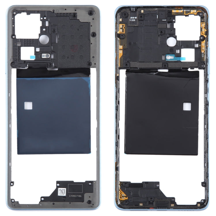 Pour Xiaomi Redmi Note 12 Pro + plaque de lunette de cadre moyen d'origine