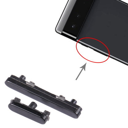 Pour Google Pixel 6 bouton d'alimentation d'origine + bouton de contrôle du bouton de volume