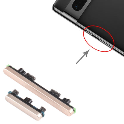 Pour Google Pixel 7 Pro Bouton d'alimentation d'origine + bouton de contrôle du volume