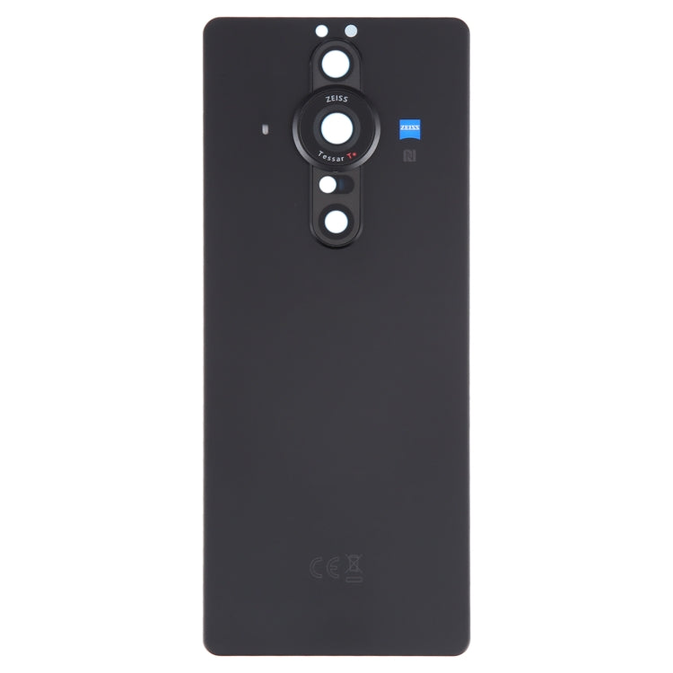 Pour Sony Xperia Pro-I Couvercle arrière de batterie d'origine avec couvercle d'objectif d'appareil photo