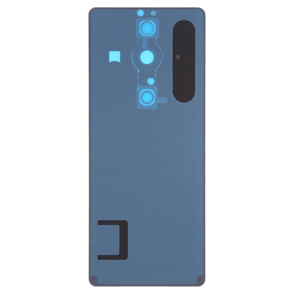 Pour Sony Xperia Pro-I Couvercle arrière de batterie d'origine avec couvercle d'objectif d'appareil photo