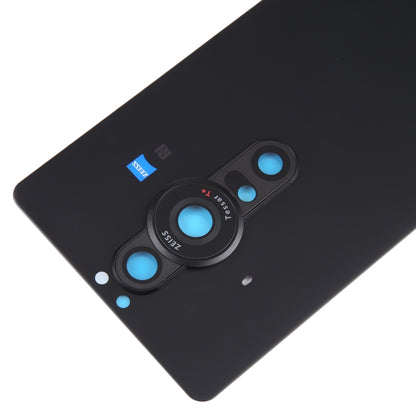Pour Sony Xperia Pro-I Couvercle arrière de batterie d'origine avec couvercle d'objectif d'appareil photo