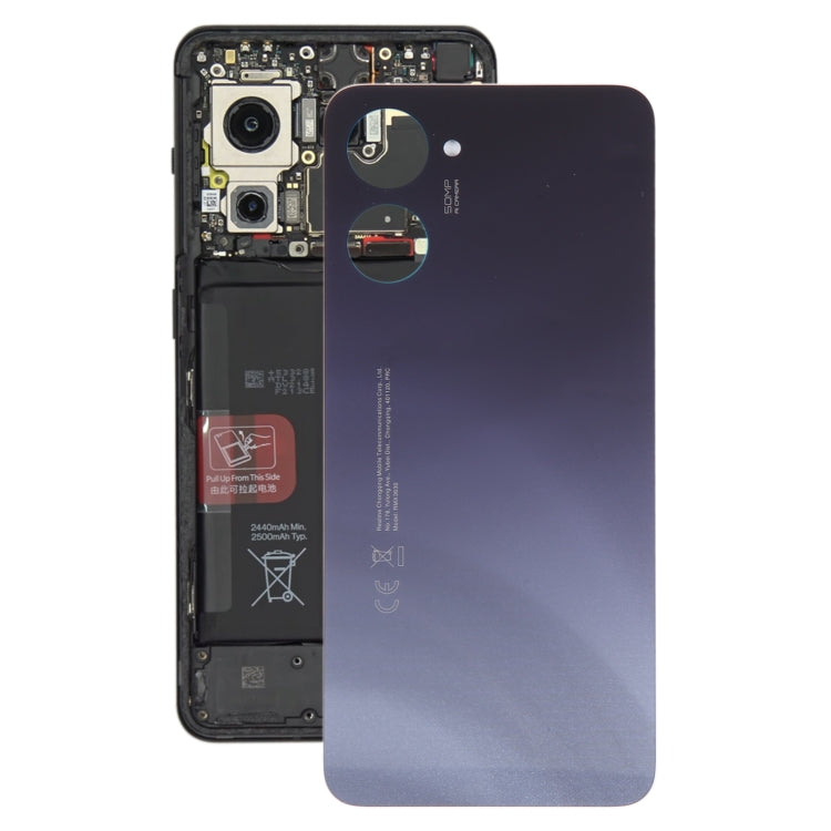 Pour le couvercle arrière de la batterie d'origine Realme 10