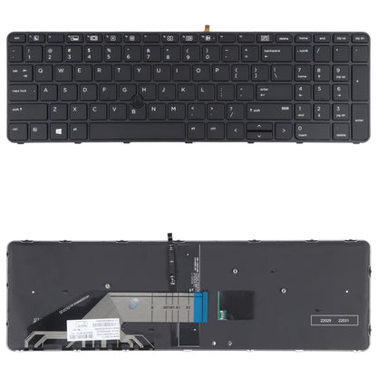 Pour HP Probook 650 G2 G3 655 G3 450 G3 841137-001 Clavier Version US avec rétroéclairage et pointage