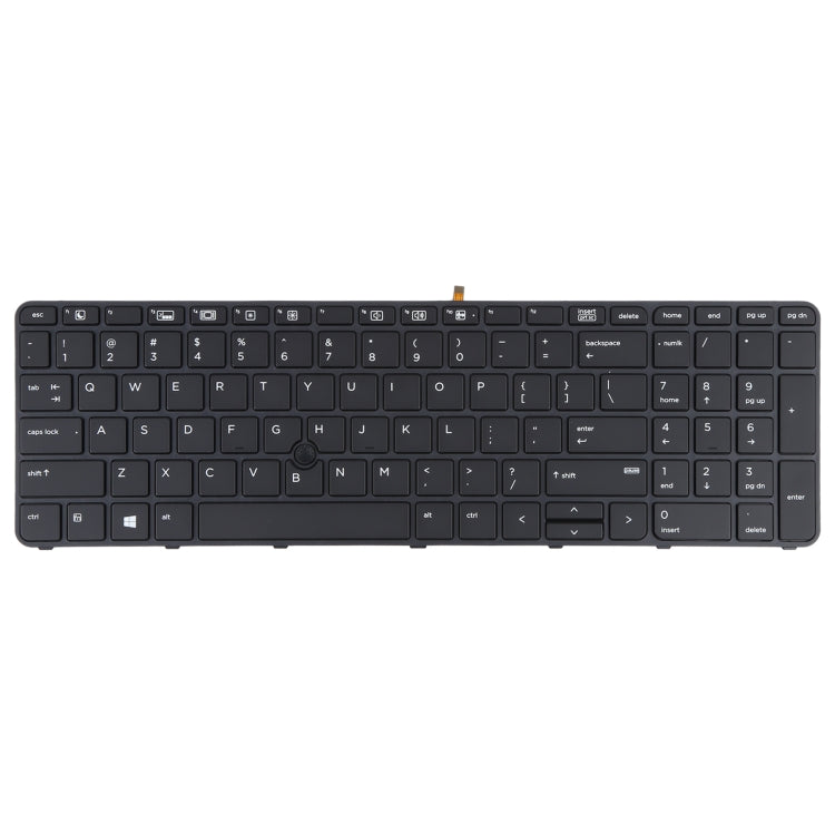 Pour HP Probook 650 G2 G3 655 G3 450 G3 841137-001 Clavier Version US avec rétroéclairage et pointage