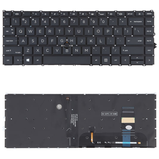 Pour clavier HP Elitebook 840 G7 G8 745 G7 US Version avec rétroéclairage et pointage