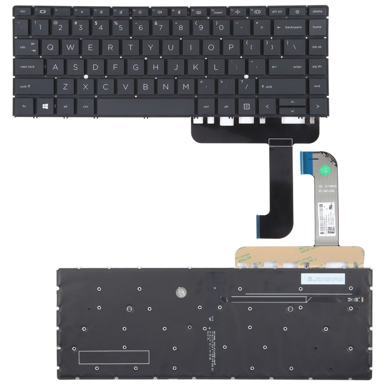 Pour clavier HP Zbook Studio G7 G8 M14606-00 version américaine avec rétro-éclairage