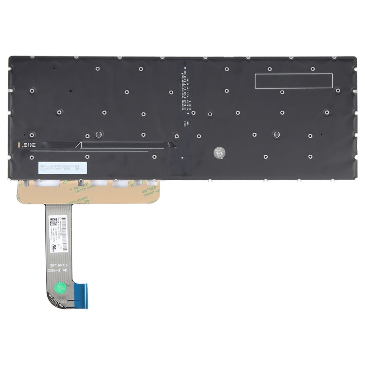 Pour clavier HP Zbook Studio G7 G8 M14606-00 version américaine avec rétro-éclairage