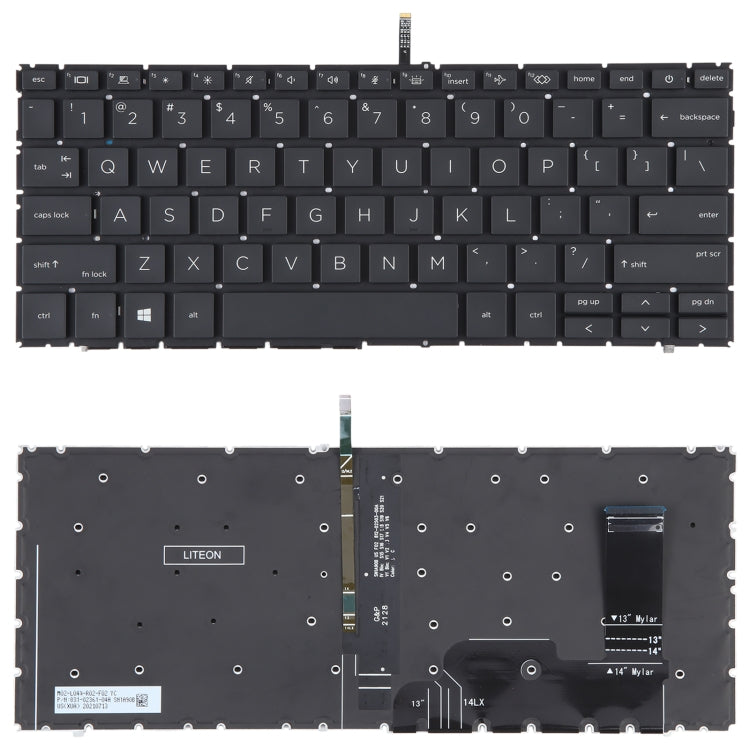 Pour clavier HP ProBook 440 G9 445 G9 US Version avec rétroéclairage