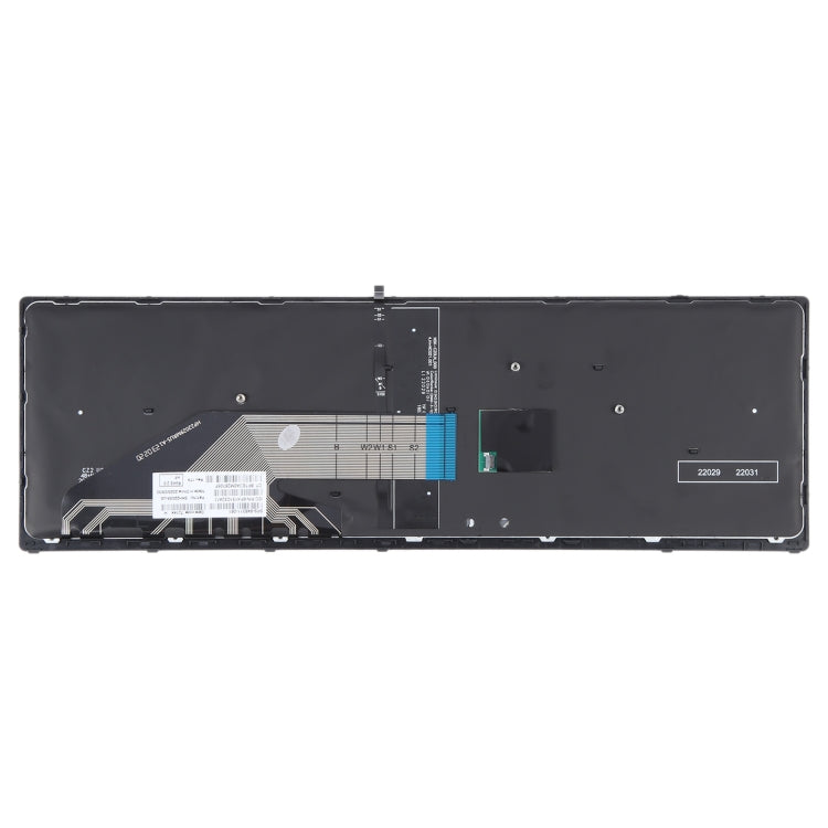 Pour clavier HP ZBOOK 15 G3 17 G3 US Version avec rétroéclairage et pointage
