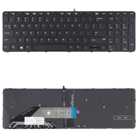 Pour HP Probook 650 G2 G3 655 G3 450 G3 841137-001 Clavier Version US avec rétro-éclairage