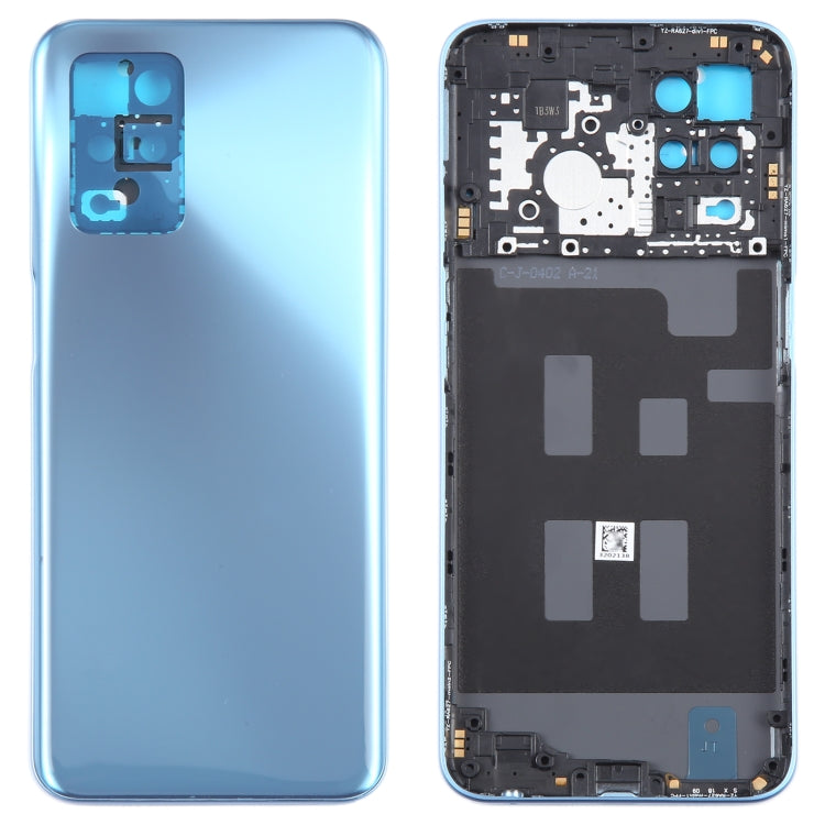 Pour le couvercle arrière de la batterie d'origine Realme V13 avec cadre central