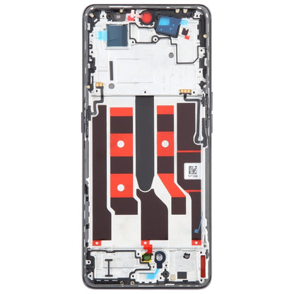 Pour OPPO Reno8 T 5G plaque de lunette de cadre LCD de boîtier avant d'origine